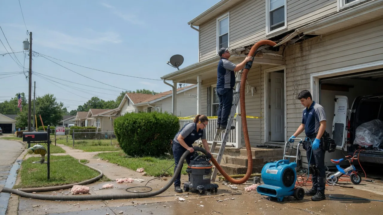 Water Damage Restoration in Wellington, MO near me